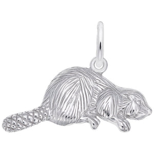 10kt or 14kt Gold Beaver Charm #0116