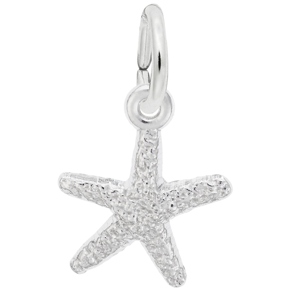 10kt or 14kt Gold Starfish Charm #0532