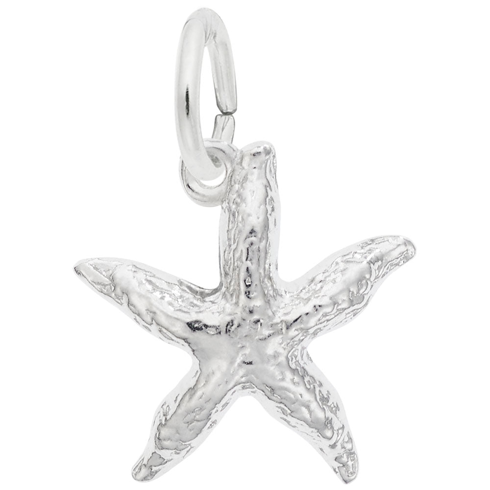 10kt or 14kt Gold Starfish Charm #0533