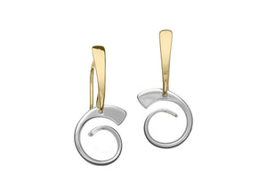 Ed Levin Nautilus Earrings