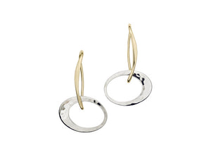 Ed Levin Petite Elliptical Earrings