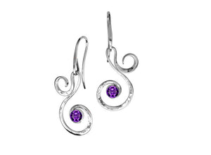 Ed Levin Fiddlehead Earrings