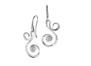 Ed Levin Fiddlehead Earrings