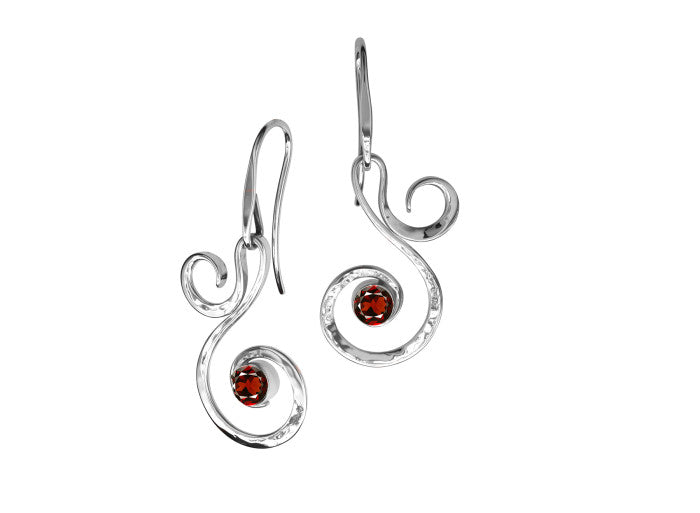 Ed Levin Fiddlehead Earrings