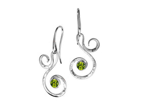 Ed Levin Fiddlehead Earrings