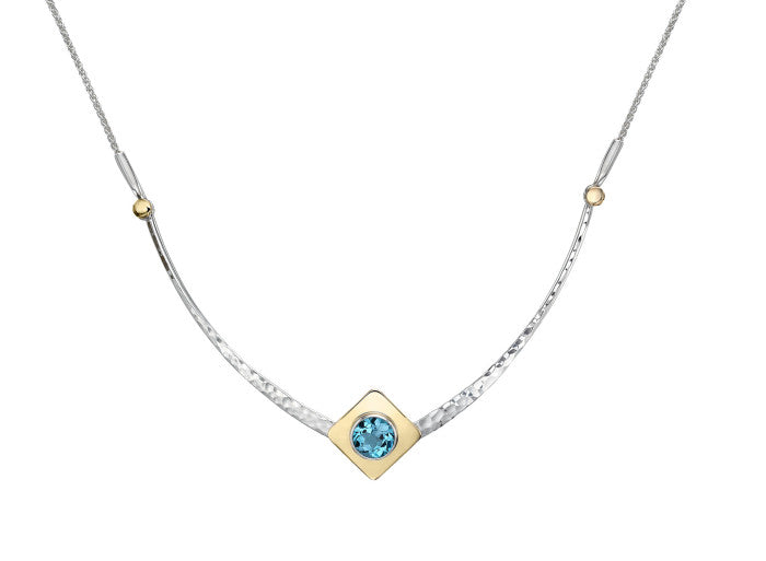 Ed Levin Riveting Gem Necklace