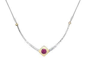 Ed Levin Riveting Gem Necklace