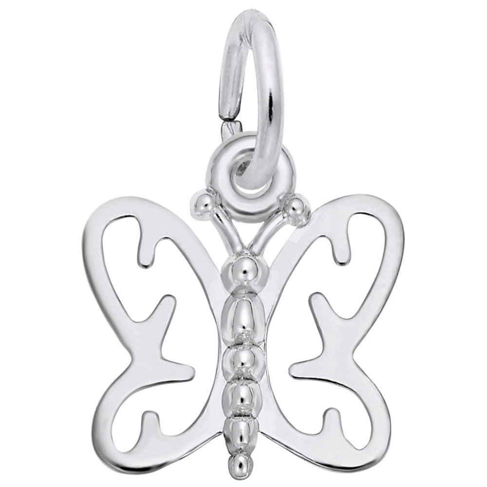 10kt or 14kt Gold Butterfly Charm #4501