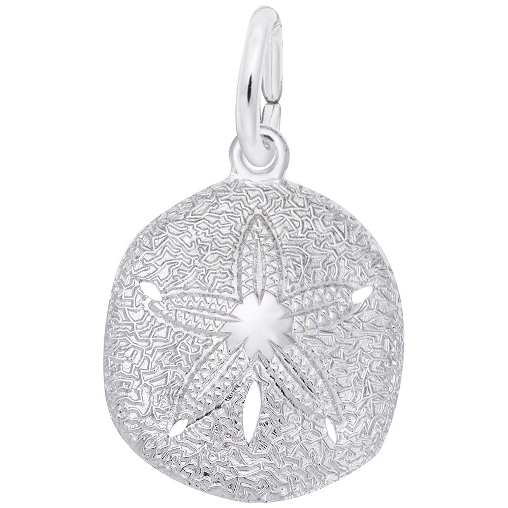 10kt or 14kt Gold Sand Dollar Charm #6036