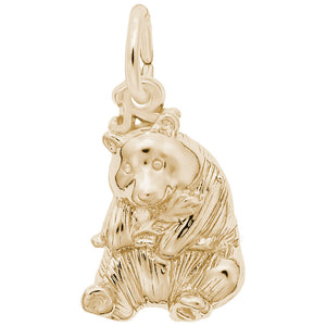 10kt Yellow Gold Panda Charm #8249