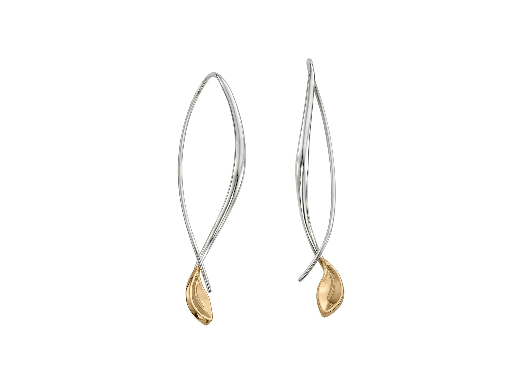 Ed Levin Be-Leaf Drop Earrings