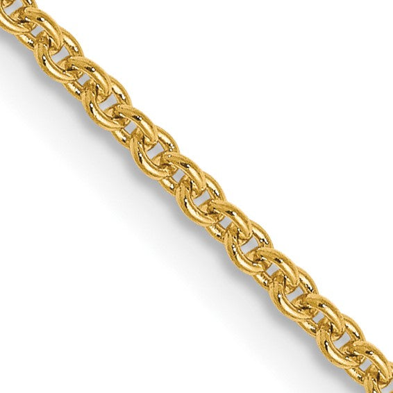 14kt Yellow Gold Rope Chain Bracelet