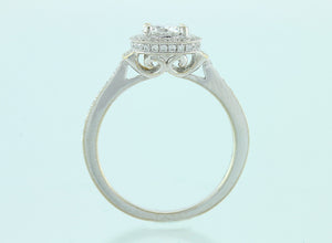 1.09 ct Diamond Halo Style Ring