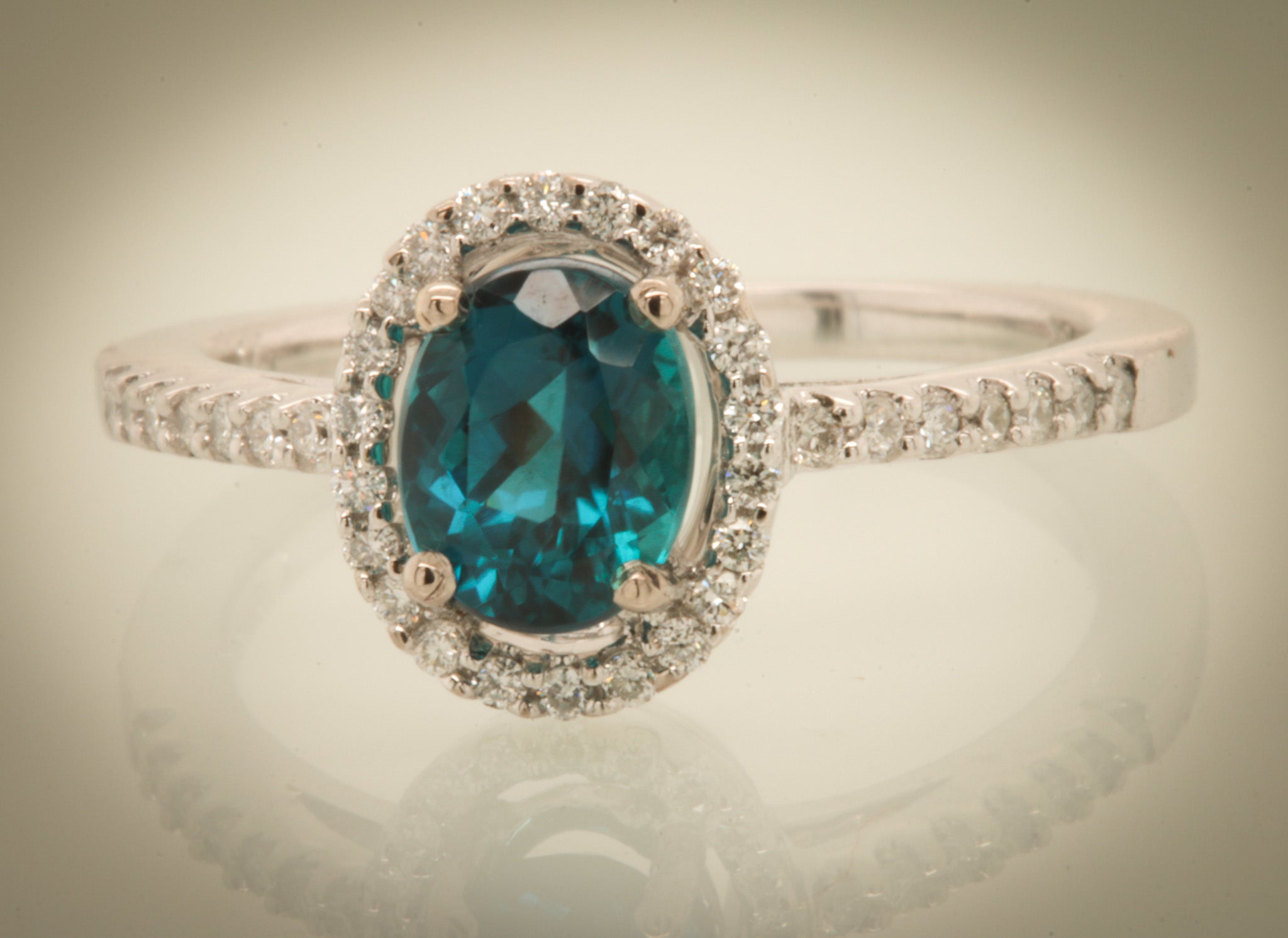 One Of A Kind: Duchess Paraiba Tourmaline Diamond Ring – Tippy Taste Jewelry