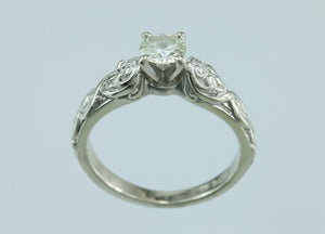 .40ct Diamond 14kt White Gold Solitaire