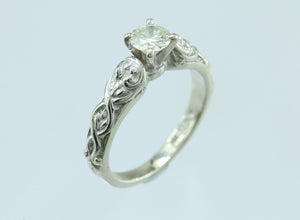 .40ct Diamond 14kt White Gold Solitaire