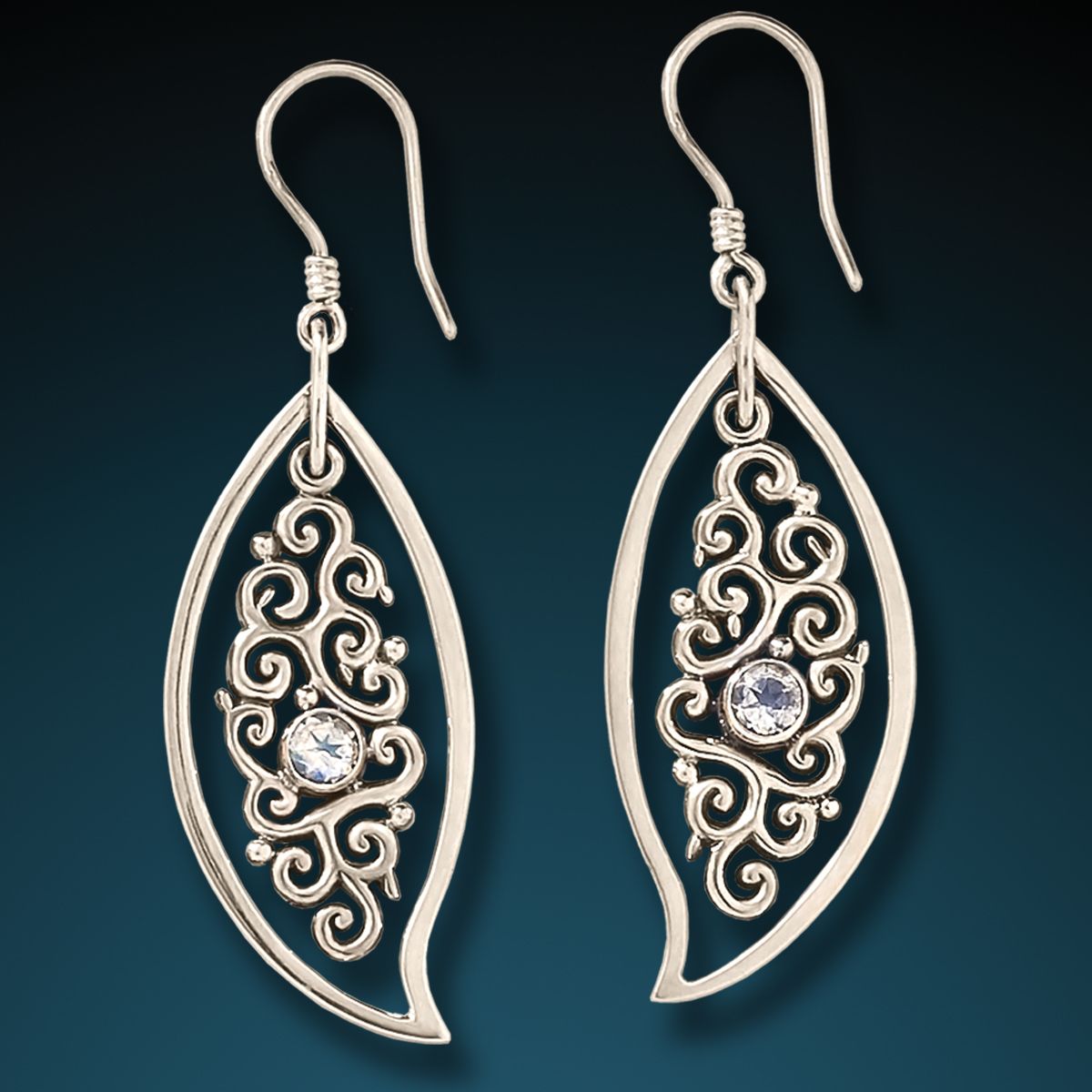 Silver Leaves Earrings — Ten Thousand Villages